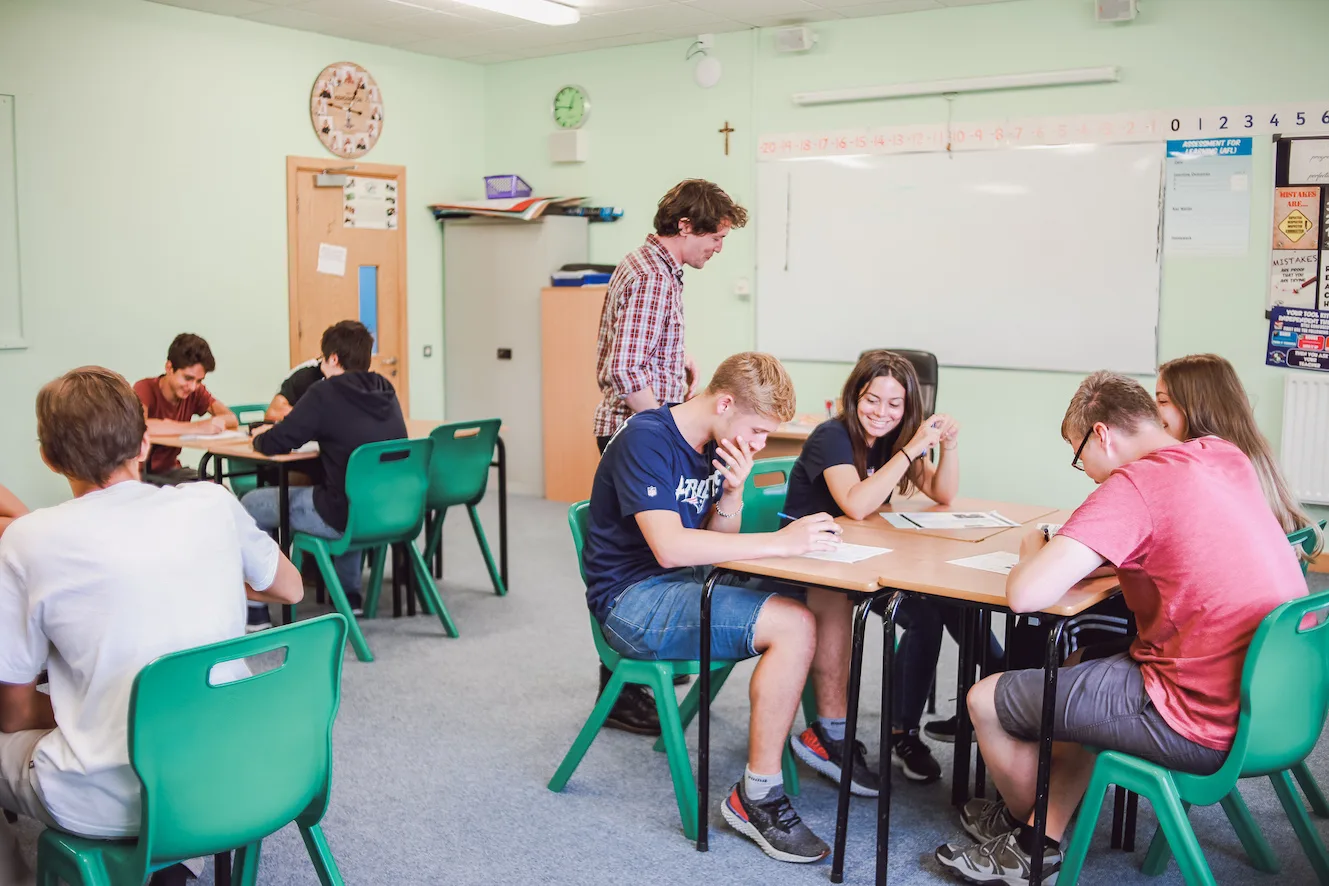 En clases de inglés
